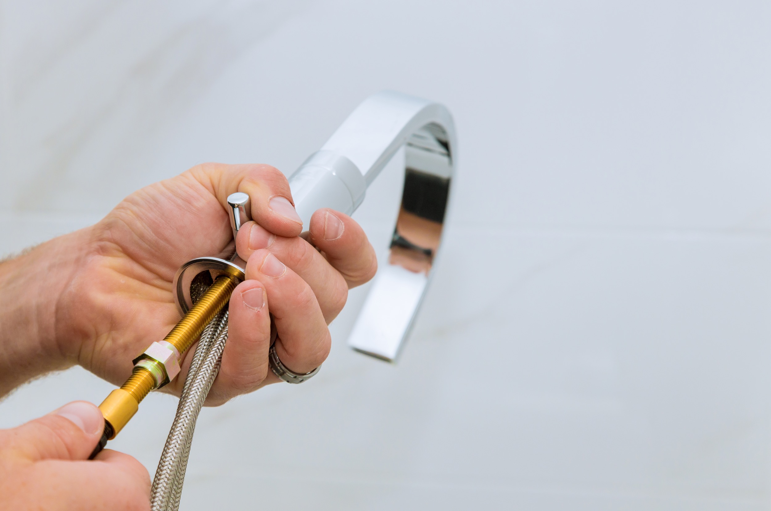 Kitchen and bathroom plumbing installations